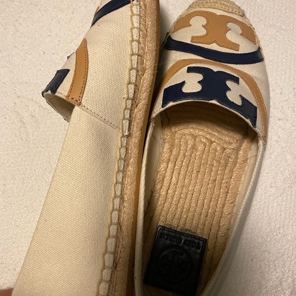 Tory Burch espadrilles flats.